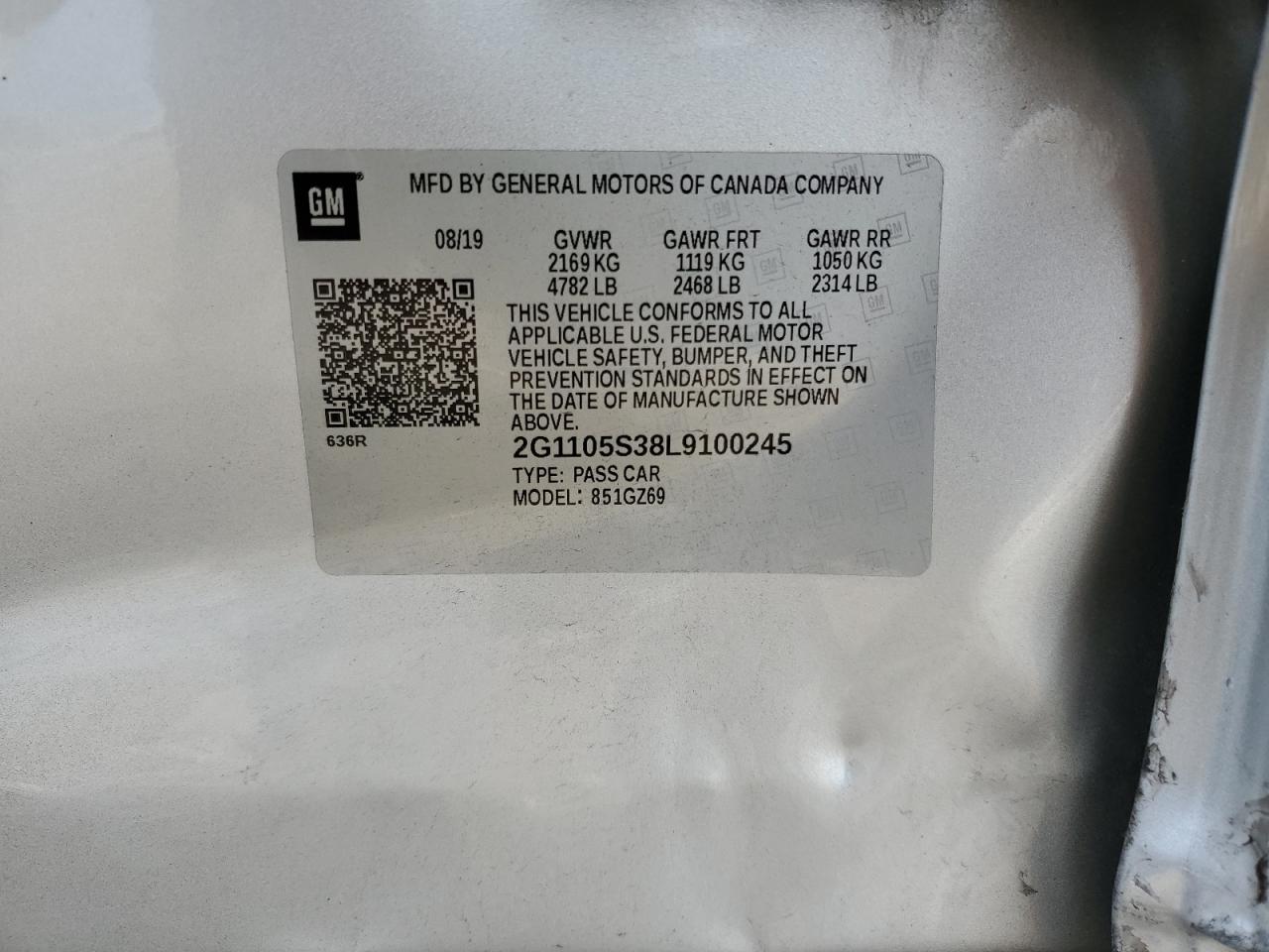 CHEVROLET IMPALA PREMIER