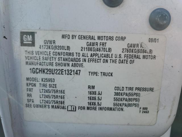 2002 CHEVROLET SILVERADO #3293653404