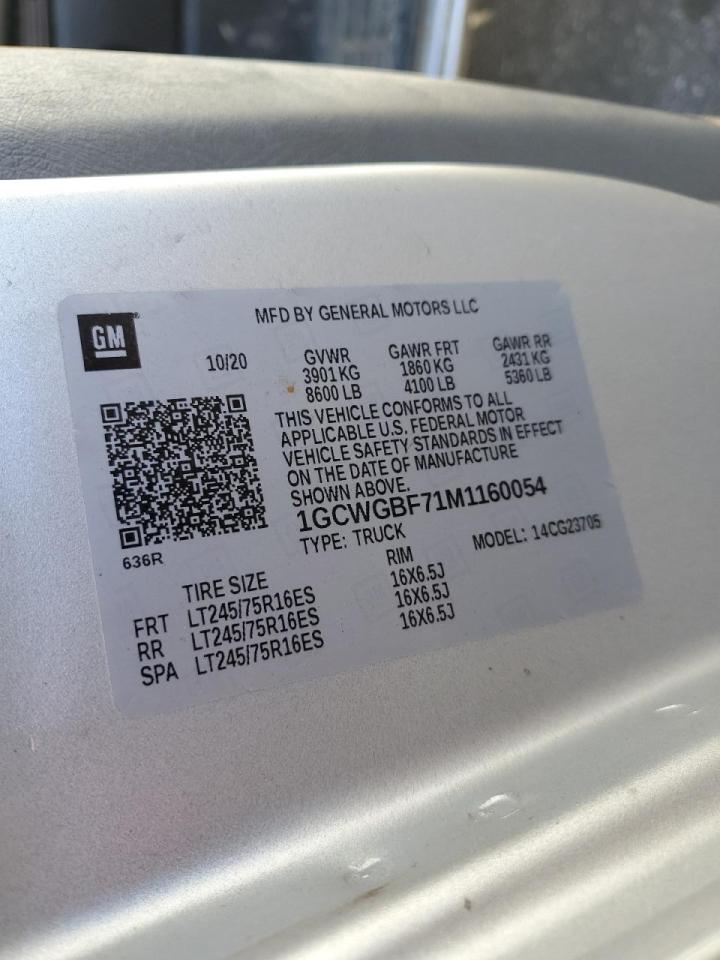 CHEVROLET EXPRESS G2