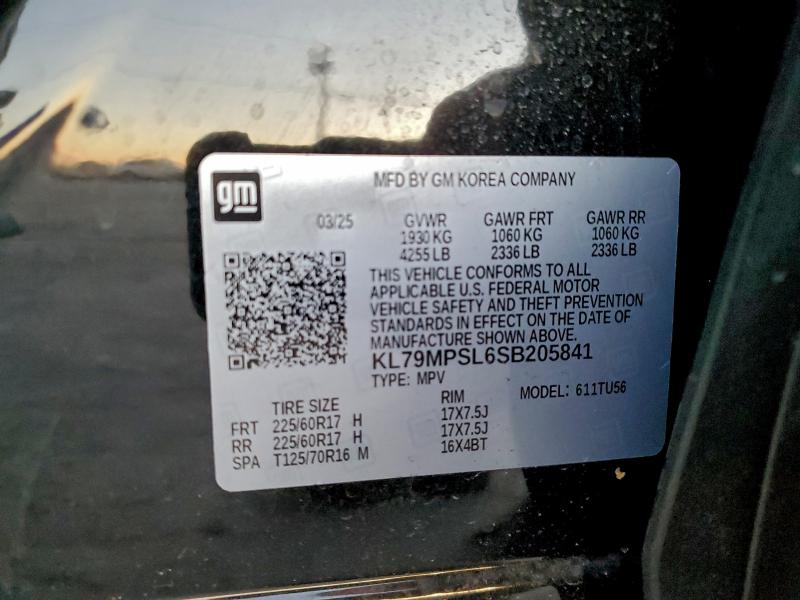 2025 CHEVROLET TRAILBLAZE #3311496231