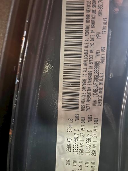 2016 JEEP WRANGLER U #3303693031