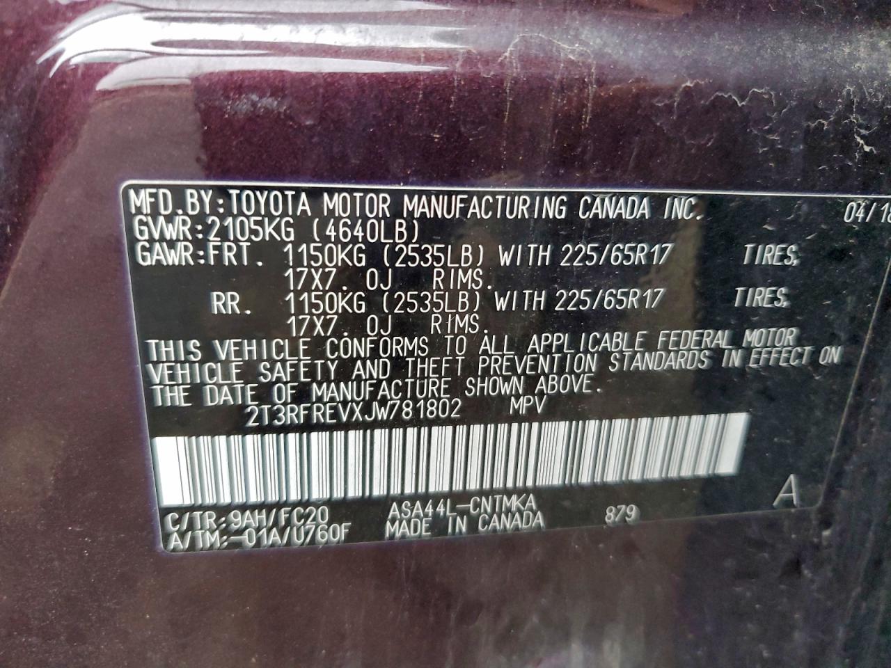 TOYOTA RAV4 ADVENTURE