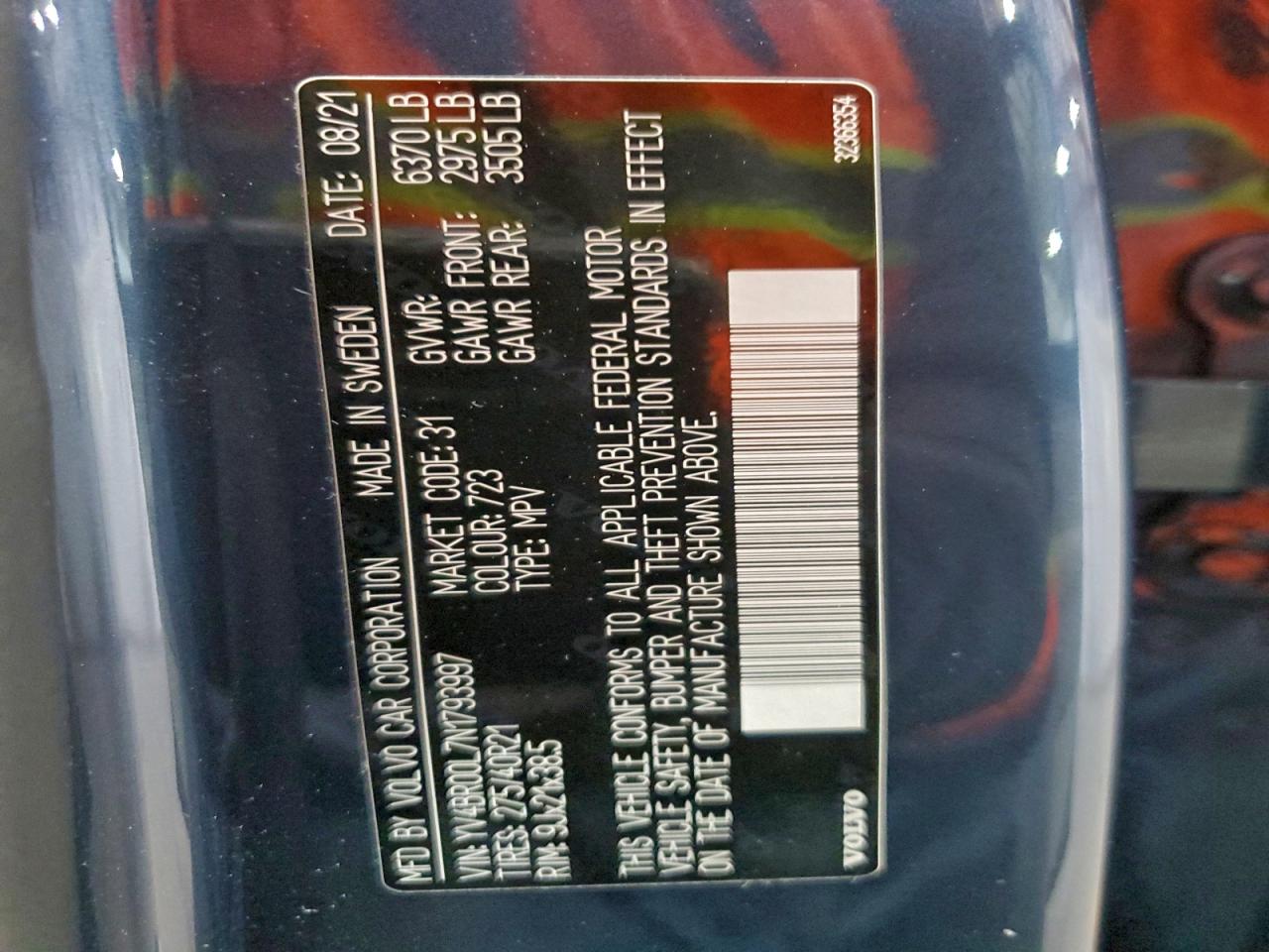 VOLVO XC90 T8 RECHARGE INSCRIPTION