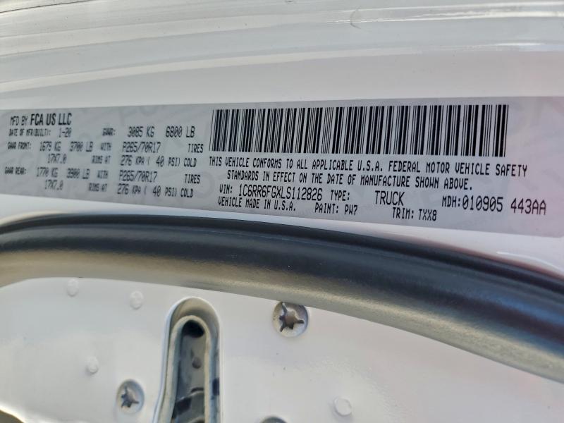 2020 RAM 1500 CLASS #3318142367