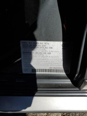 2019 AUDI A4 ALLROAD #3303882694