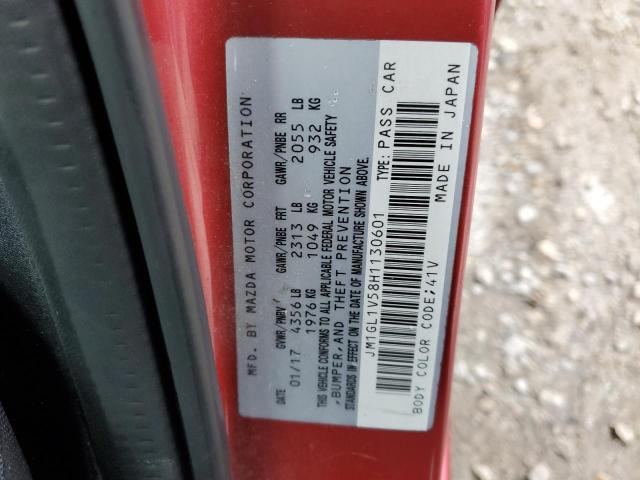 2017 MAZDA 6 TOURING #3296282422