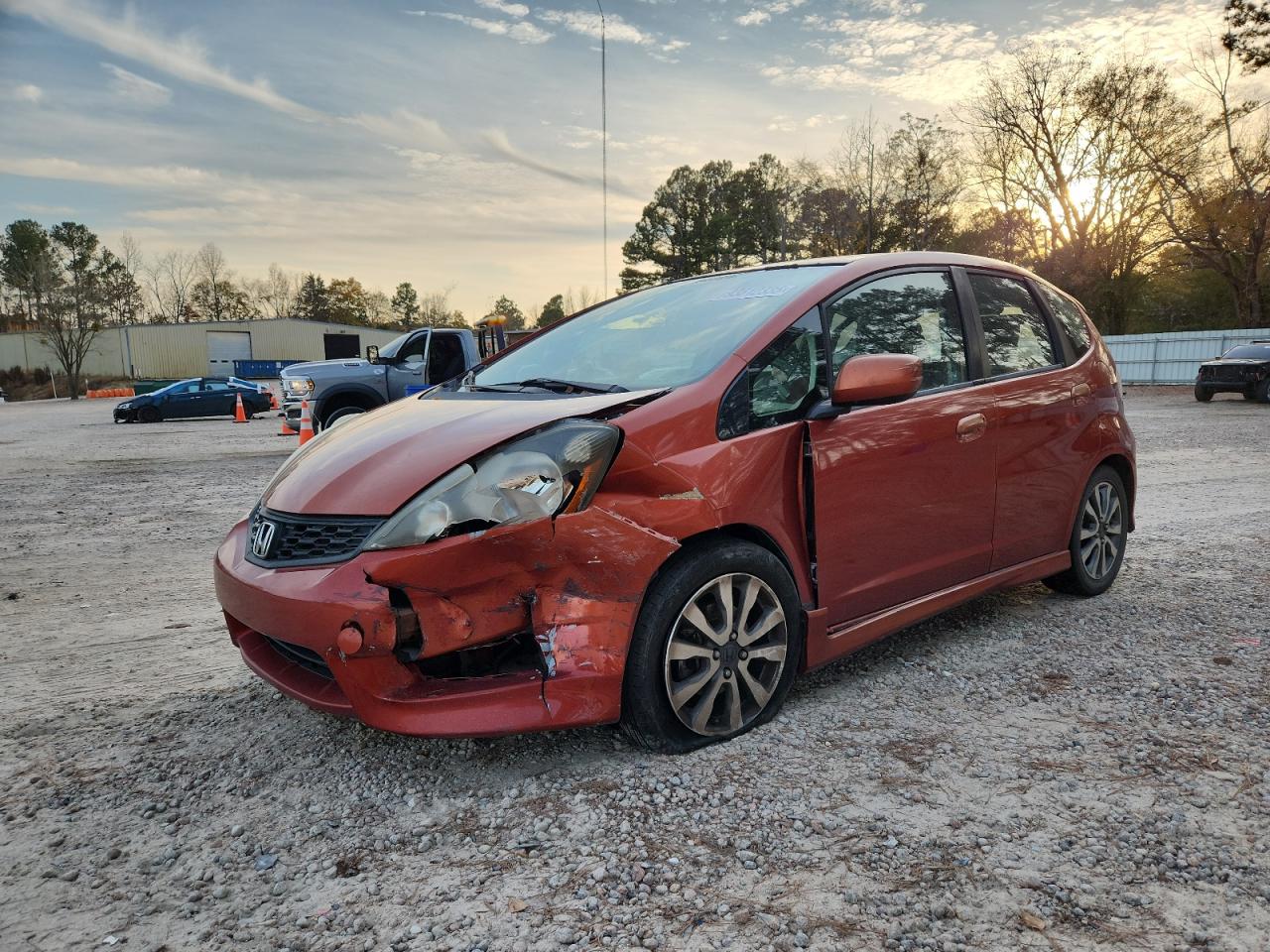 Lot #3305429444 2012 HONDA FIT SPORT
