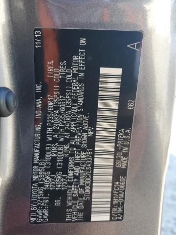 2014 TOYOTA SIENNA LE #3302799928