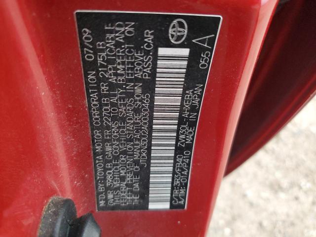 2010 TOYOTA PRIUS #3294529535