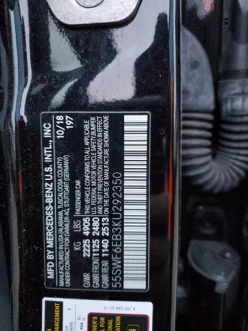 2019 MERCEDES-BENZ C 43 AMG #3281421016