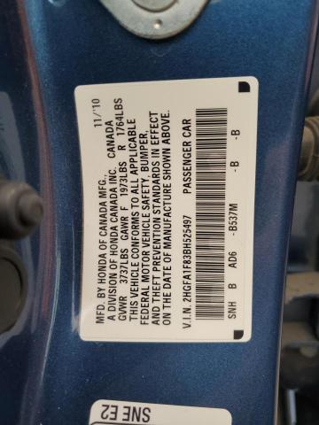 2011 HONDA CIVIC EX #3292429564