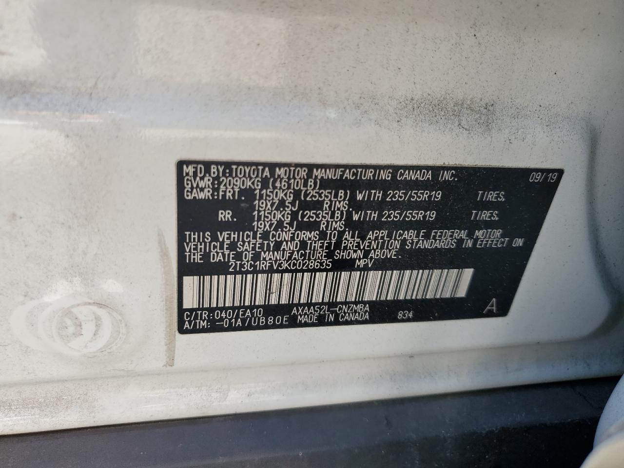 TOYOTA RAV4 XLE PREMIUM