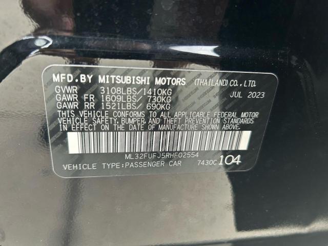 2024 MITSUBISHI MIRAGE G4 - ML32FUFJ5RHF02554