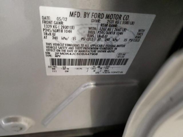 2013 FORD EDGE SEL - 2FMDK4JC5DBA47908