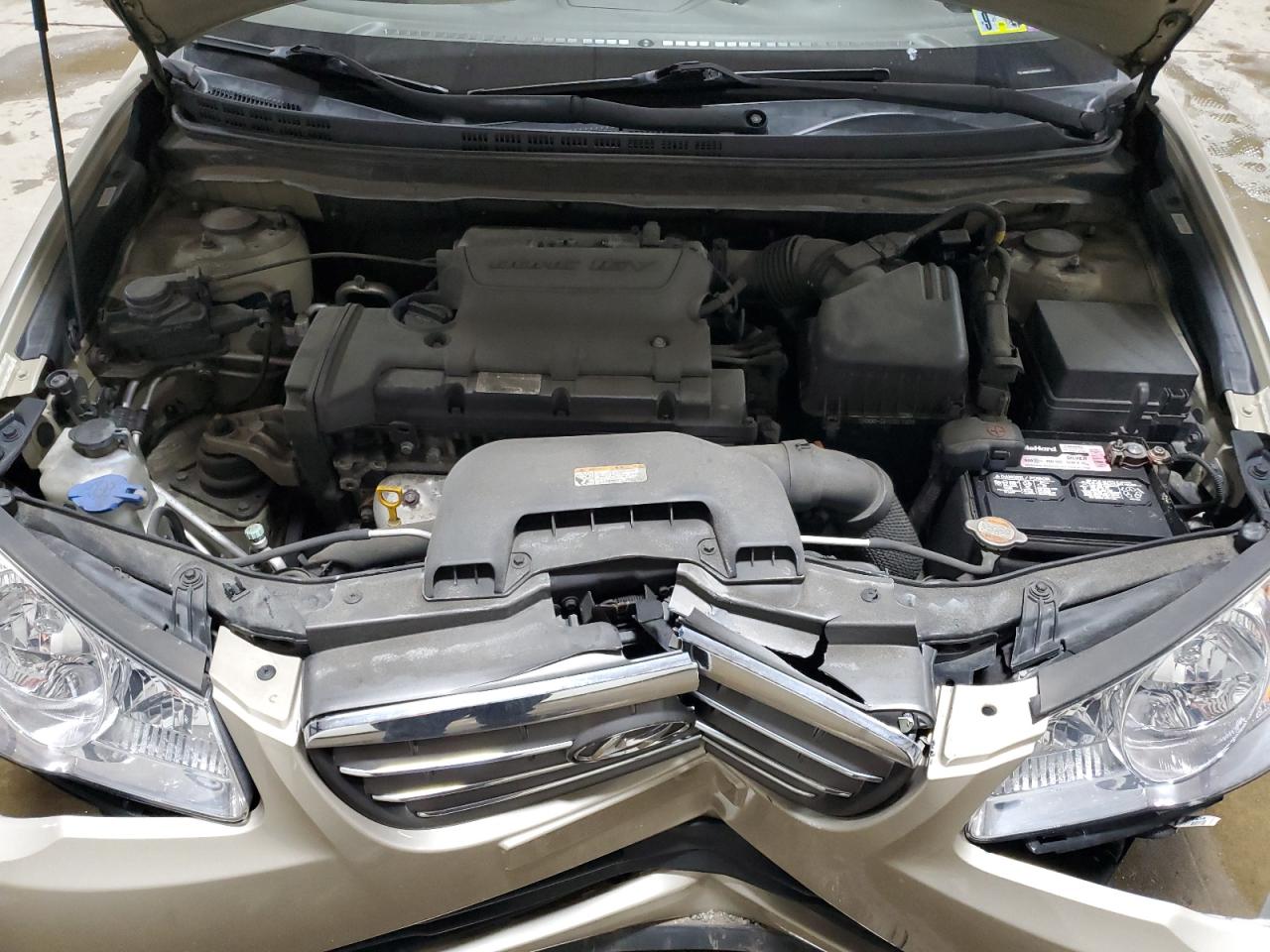 Lot #3298126140 2009 HYUNDAI ELANTRA GL