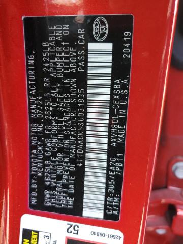 2025 TOYOTA CAMRY XSE #3301751461