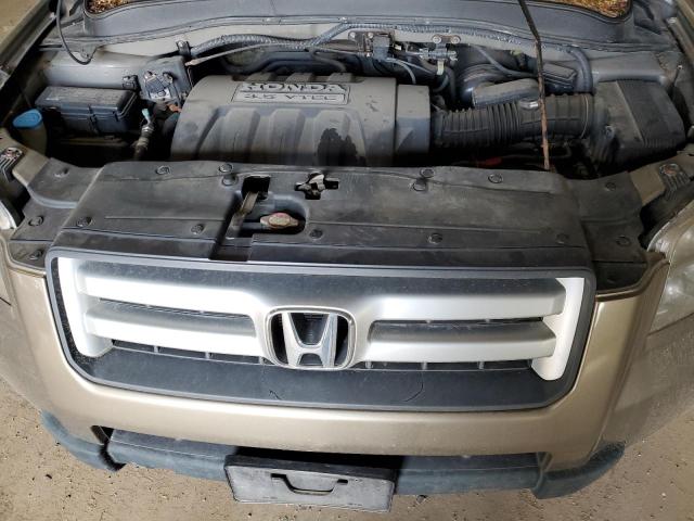 2008 HONDA PILOT EXL #3282592907