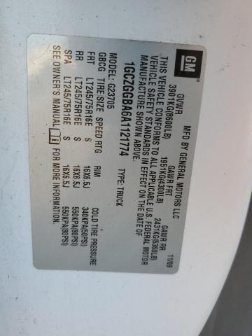 2010 CHEVROLET EXPRESS G2 #3291229994