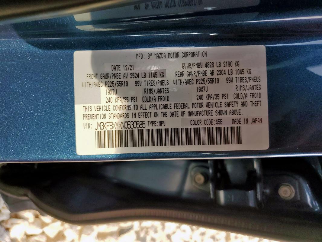 2022 MAZDA CX-5 SIGNA #3303705022