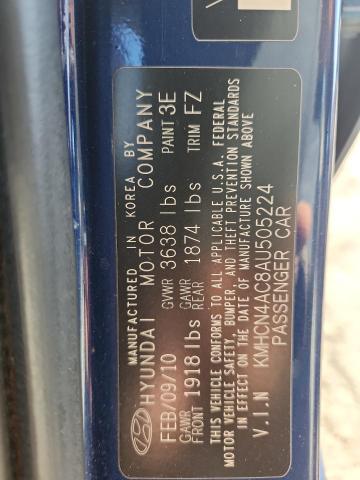 2010 HYUNDAI ACCENT GLS #3285744664