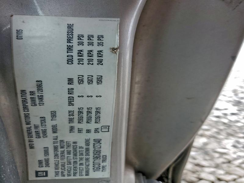 2006 CHEVROLET COLORADO #3301605728