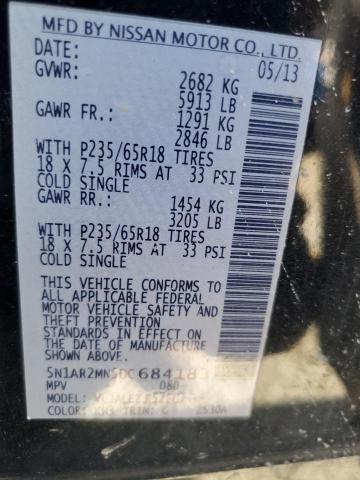 2013 NISSAN PATHFINDER #3297236414