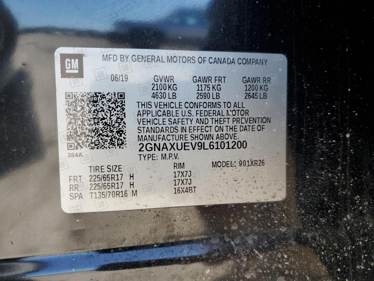 CHEVROLET EQUINOX LT