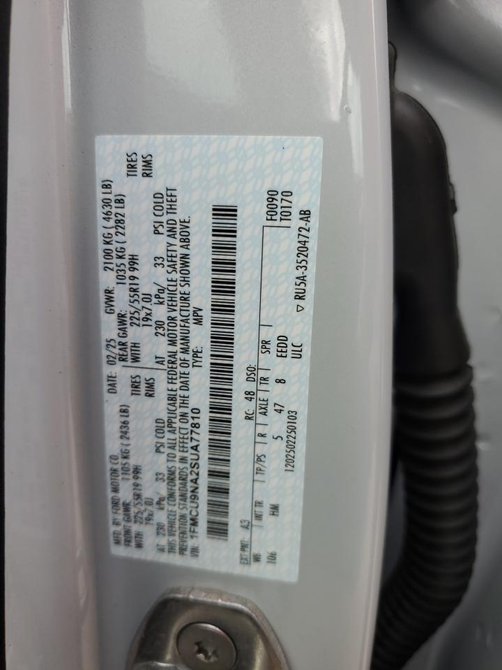 FORD ESCAPE ST LINE SELECT