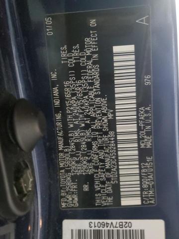 2005 TOYOTA SIENNA CE #3303746433