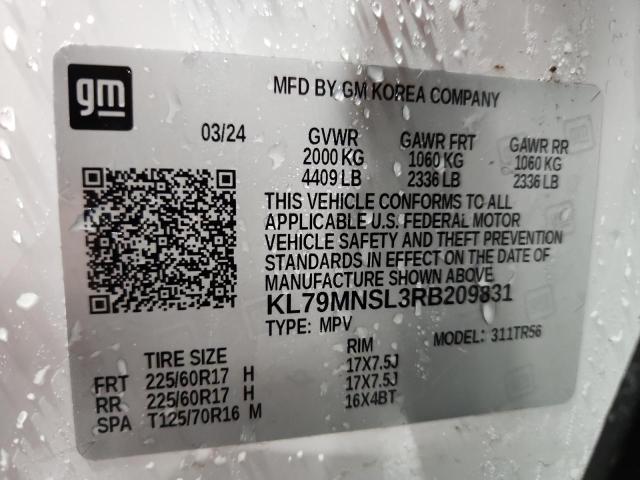 2024 CHEVROLET TRAILBLAZE #3293979823