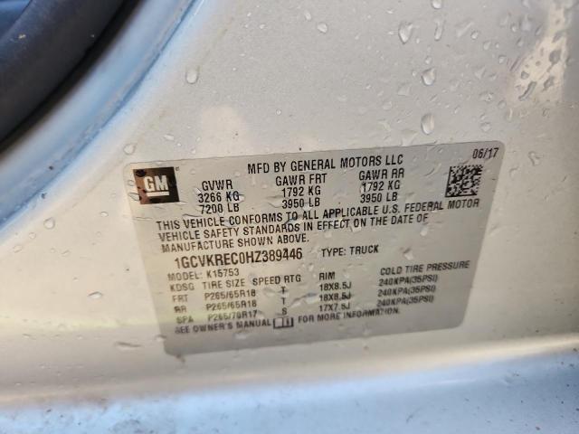 2017 CHEVROLET SILVERADO #3304012661