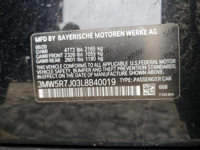 2020 BMW 330XI #3293523430