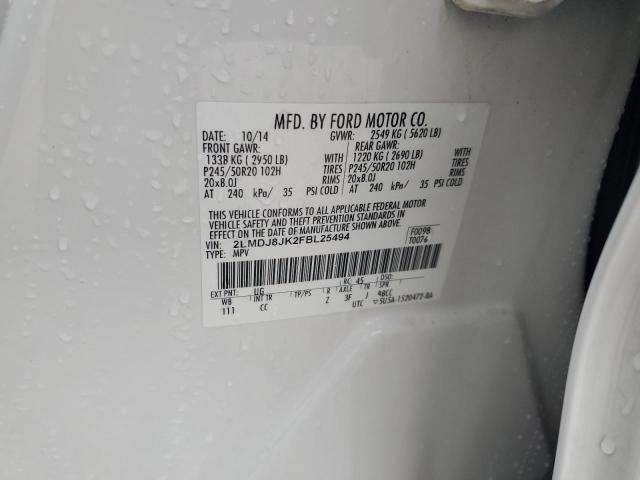 2015 LINCOLN MKX #3284719959