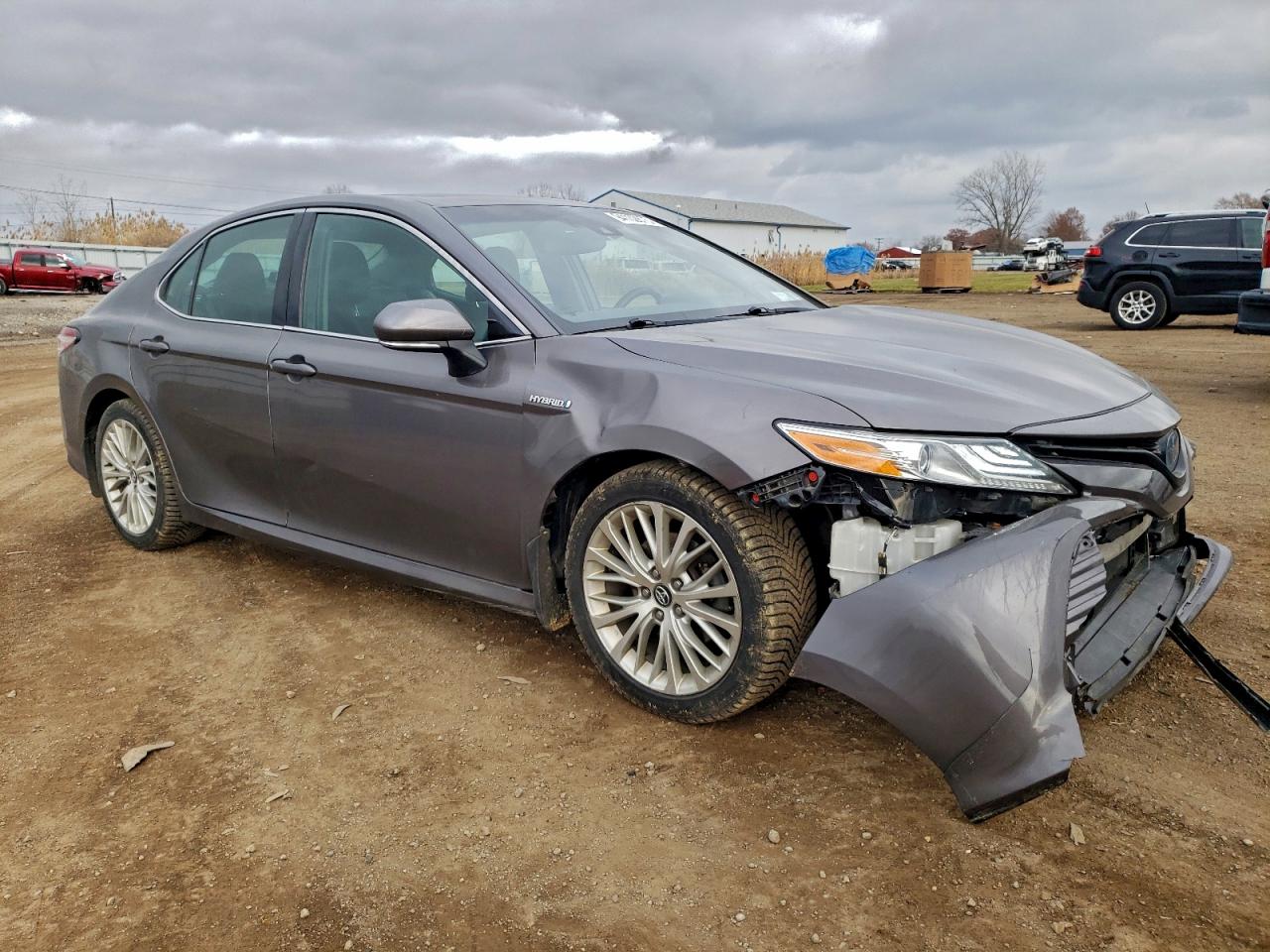 Lot #3312334770 2019 TOYOTA CAMRY HYBR