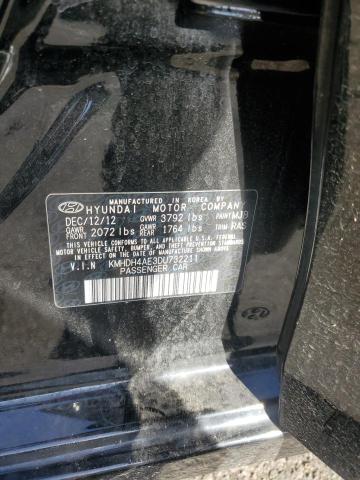 2013 HYUNDAI ELANTRA GL #3294562053