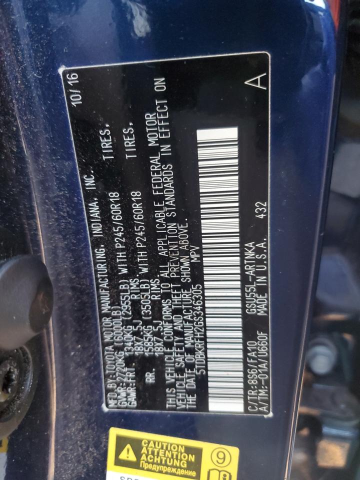 TOYOTA HIGHLANDER LE