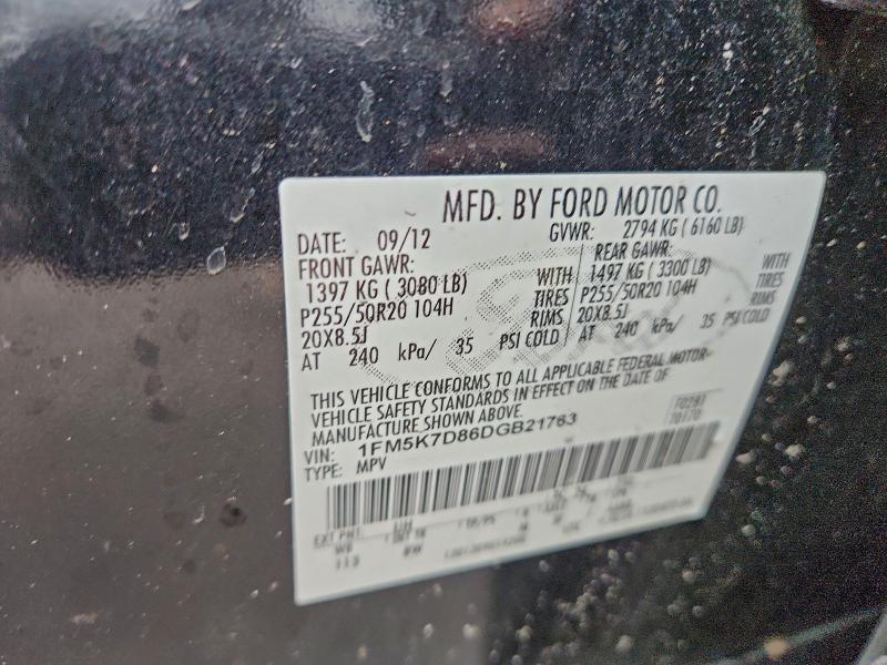 2013 FORD EXPLORER X #3297963775