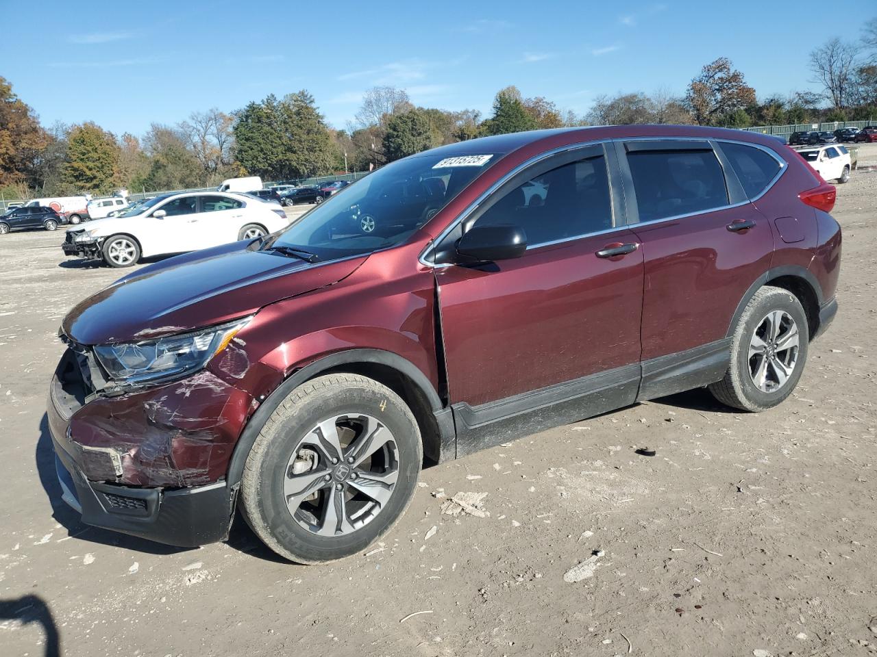 Lot #3311690225 2019 HONDA CR-V LX