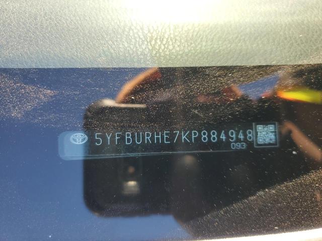 2019 TOYOTA COROLLA L #3294415490