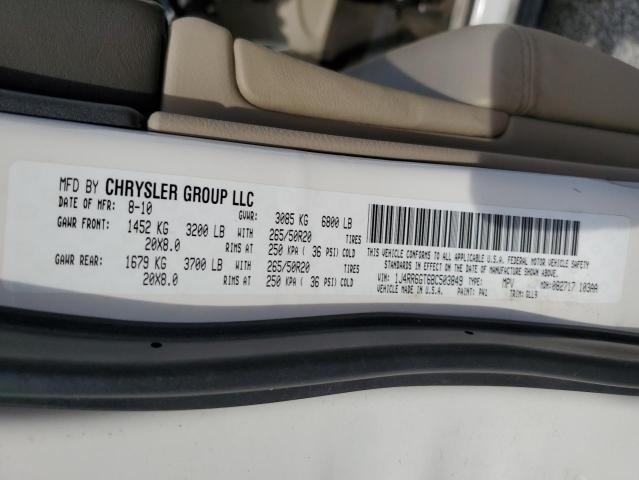 2011 JEEP GRAND CHER #3297175859