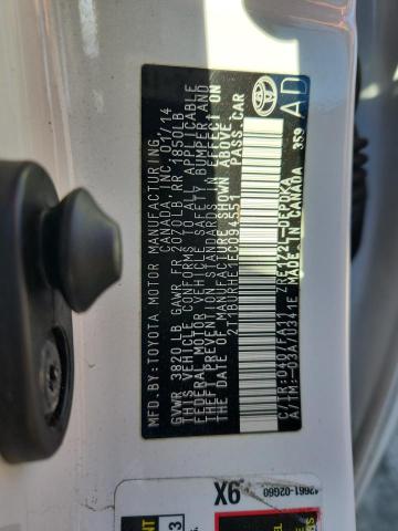 2014 TOYOTA COROLLA L #3297125534