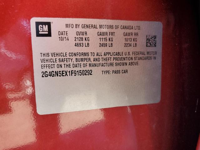 2015 BUICK REGAL PREM #3293469412