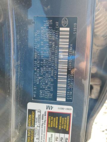2011 TOYOTA CAMRY BASE #3282164125