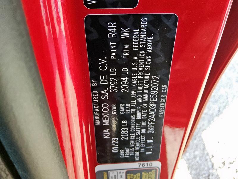 2023 KIA FORTE LX #3303694023