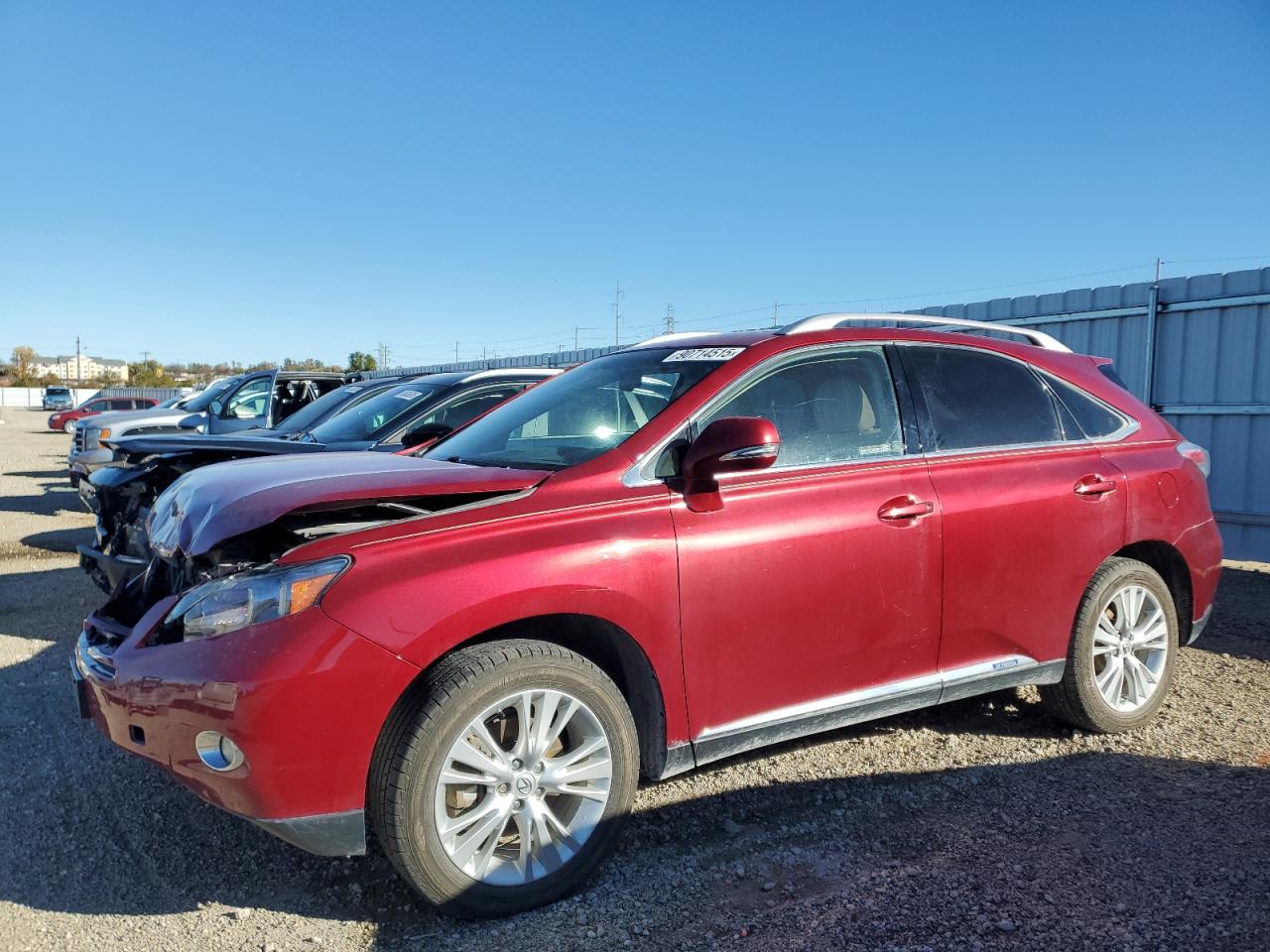 Lot #3285044398 2010 LEXUS RX 450H