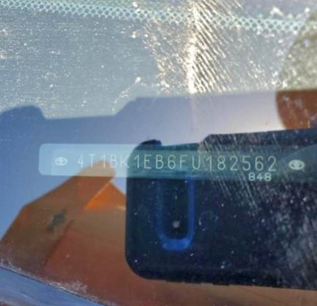 2015 TOYOTA AVALON XLE #3296961864