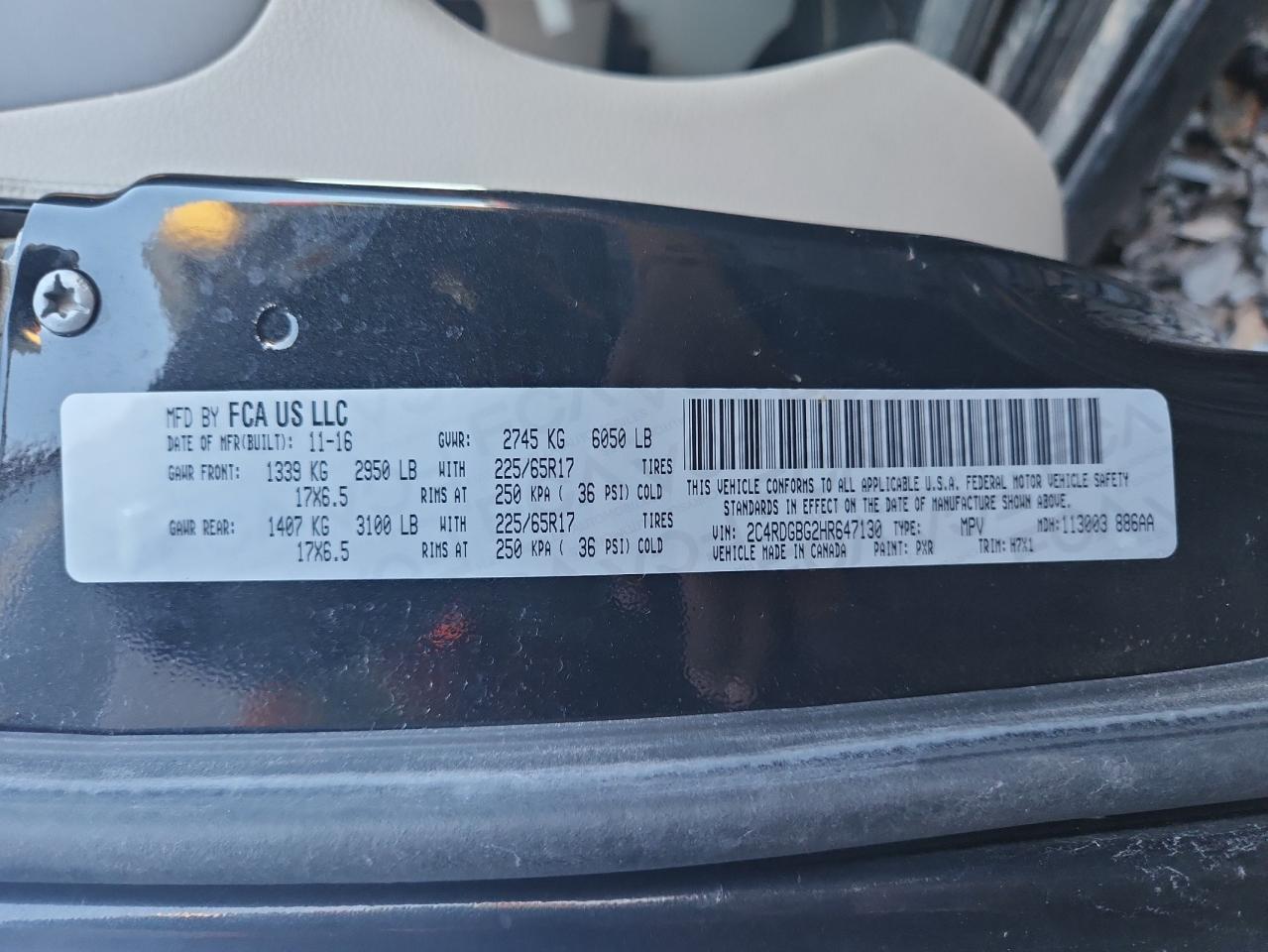 DODGE GRAND CARAVAN SE