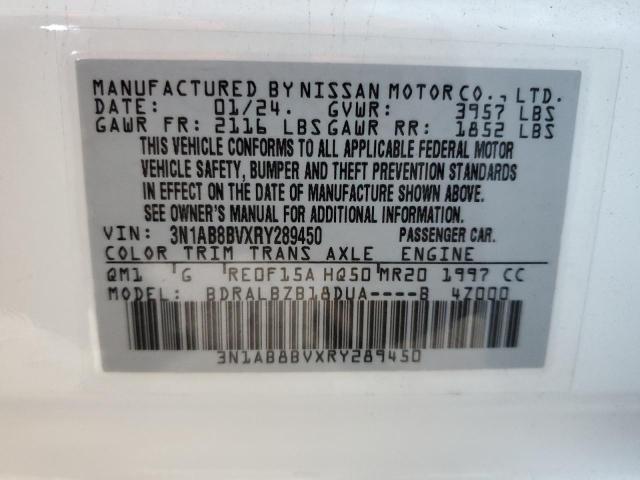 2024 NISSAN SENTRA S #3301762343