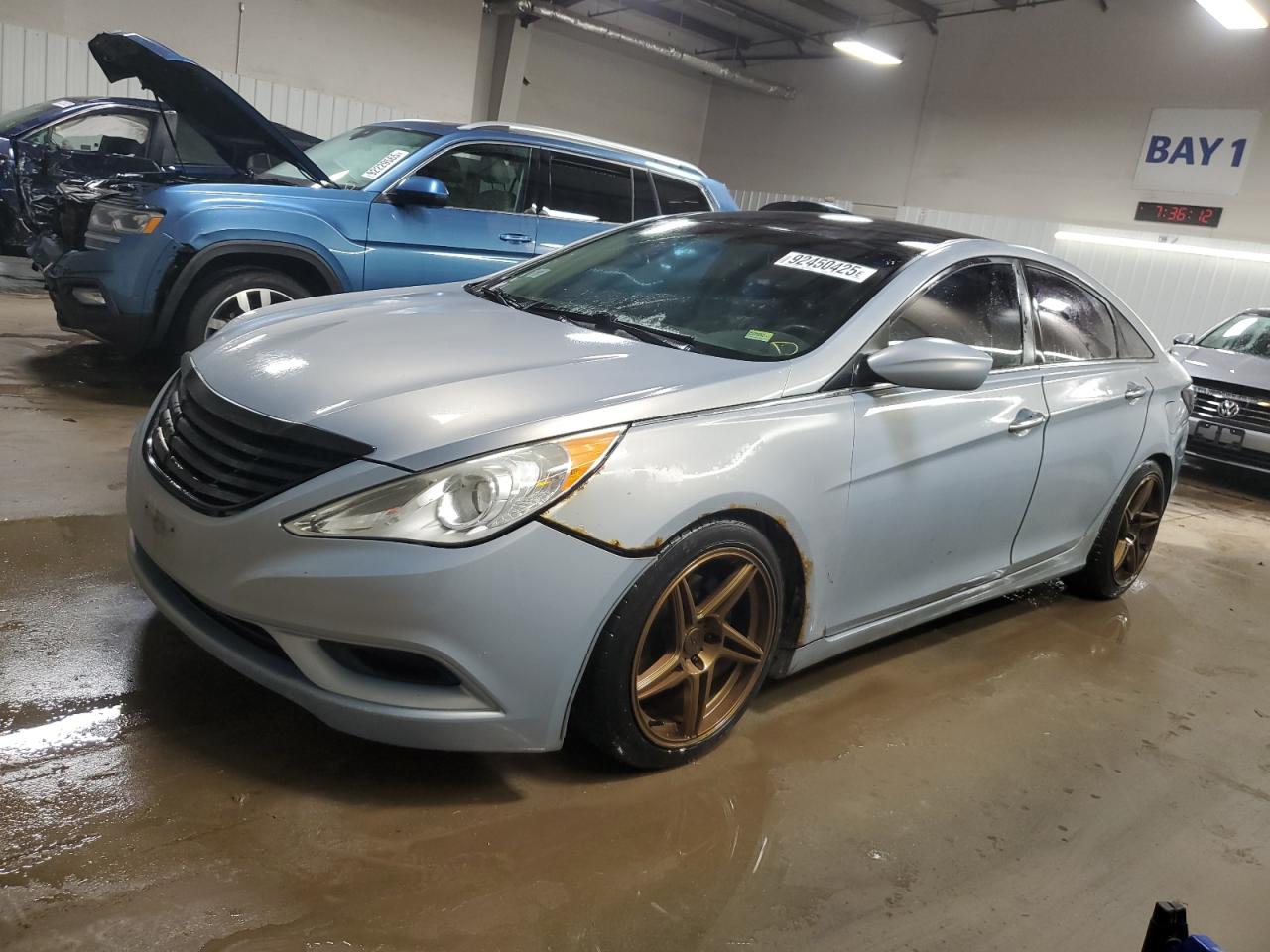 Lot #3285711727 2012 HYUNDAI SONATA GLS