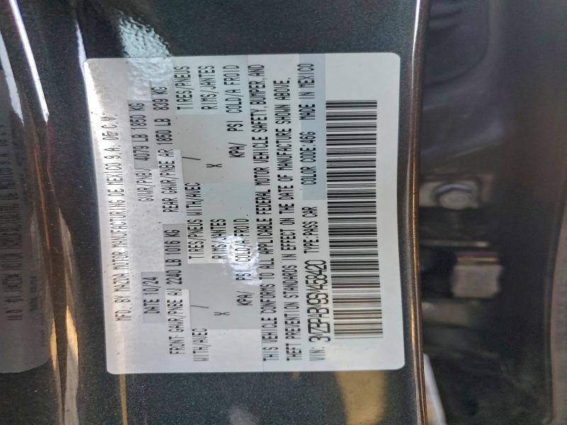 2025 MAZDA 3 SELECT S #3302755344